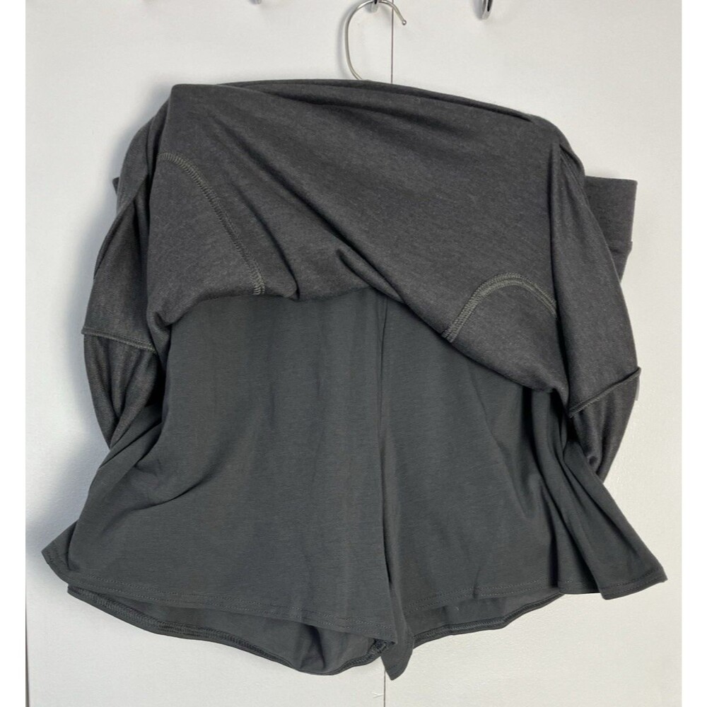 Croft & Barrow Gray Mid Rise Pull on  Skort NWT Size Large - Picture 6 of 7
